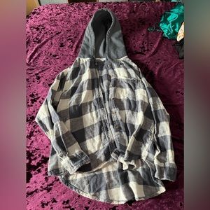 flannel button up